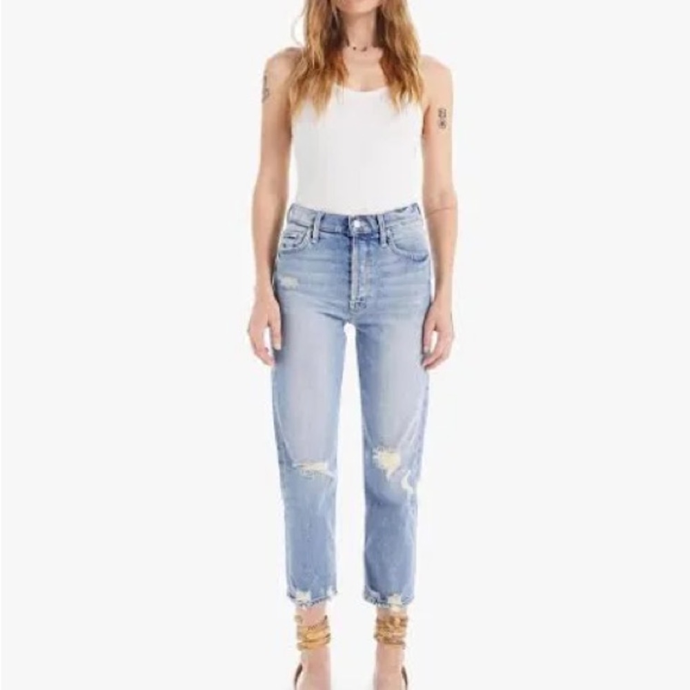 MOTHER Denim The Tomcat size 23 in color Confession